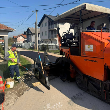 U toku asfaltiranje putnih oštećenja u MZ Luka